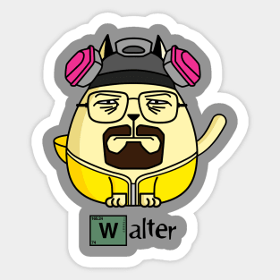 Walter the Cat Sticker